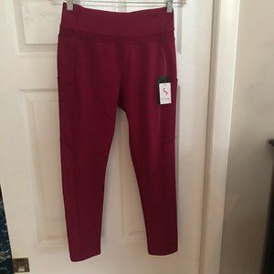 Z+P: RED ATHLETIC PANTS SIZE M